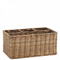 Organiseur en rotin