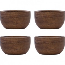 Coquetier Wood lot de 4