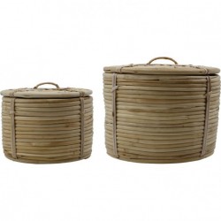 Panier Round lot de 2
