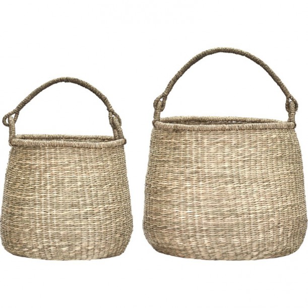 Paniers de rangement Cesta 35 cm lot de 2