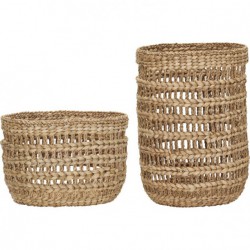 Rangement rond Ramla lot de 2