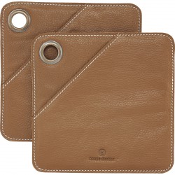 Manique Square lot de 2 - Marron
