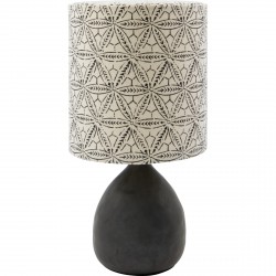 Lampe de table Flores - Noir