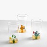 Verre Longdrink Poisson Vert