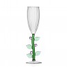 Champagne Flute Rose Flower