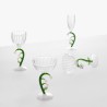 Champagne Flute Rose Flower