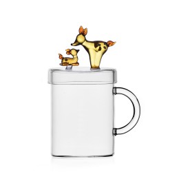 Mug avec couvercle Faon Tender Ties