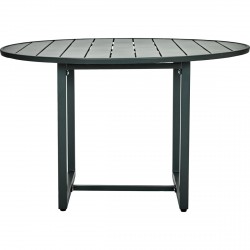 Table à manger Helo 120 x 120 cm - Vert