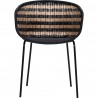 Fauteuil Hapur Rayé