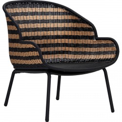 Chaise longue Hapur Rayé