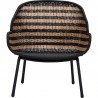 Chaise longue Hapur Rayé