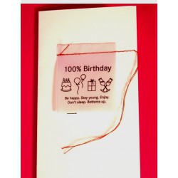 Carte 100% Birthday 