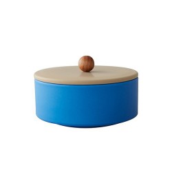 Boite Treasure - Bleu / Beige