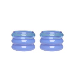 Lot de 2 photophores Bubble