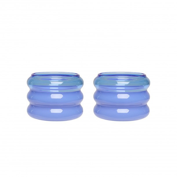 Lot de 2 photophores Bubble