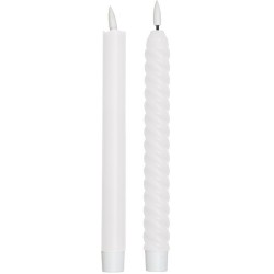 Lot de 2 bougies LED Cosy Forever