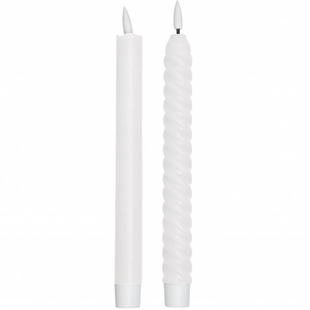 Lot de 2 bougies LED Cosy Forever