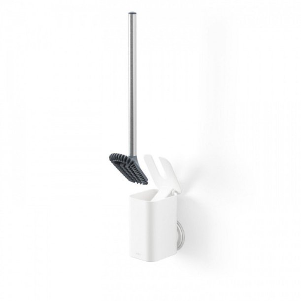 Brosse de toilette à ventouse Flex