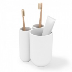 Gobelet à brosse à dent Touch - Blanc