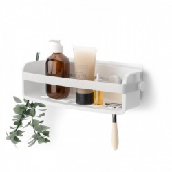 Panier de douche adhésif Flex - Blanc