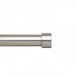 Tringle à rideaux 305-457 cm Cappa - Nickel