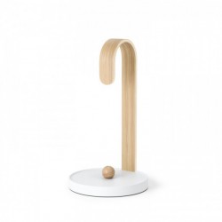 Porte essuie-tout Bellwood - Blanc, Natural