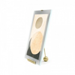 Cadre photo 20 x 25 cm Flute - Laiton
