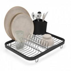 Egouttoir à vaisselle en métal Sinkin - Gris, Nickel