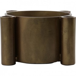 Bougeoir en aluminium Four