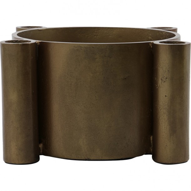Bougeoir en aluminium Four