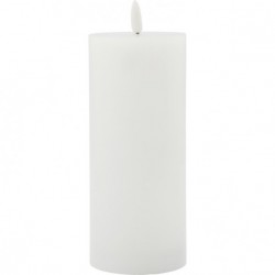 Bougie LED en paraffine h 17 cm
