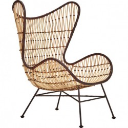 Fauteuil en rotin Flow