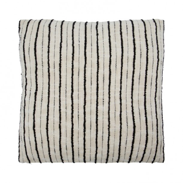 Housse de coussin en coton Lines