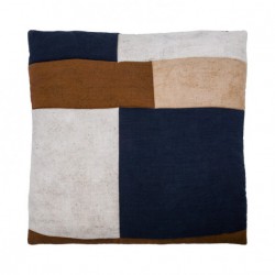 Housse de coussin en coton Patch 50x50 cm