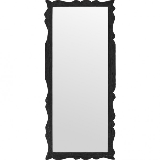 Miroir en bois Carve 75x31 cm