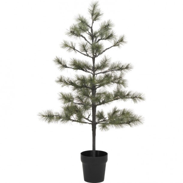 Sapin de Noël avec lumières LED Peuce 125 cm