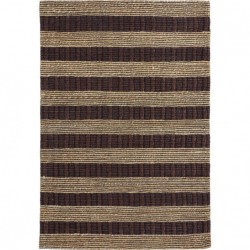 Tapis en jute Block 130x85 cm