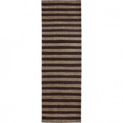 Tapis en jute Block 300x90 cm