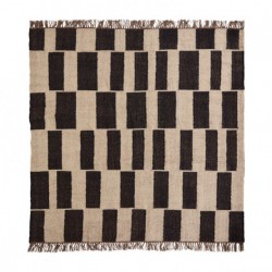 Tapis en jute Graph 180x180 cm