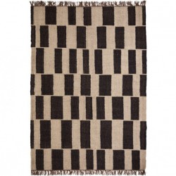 Tapis en jute Graph 230x160 cm