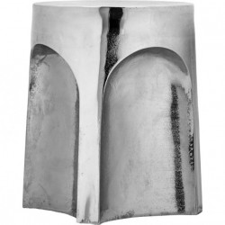 Table d'appoint en aluminium Riga