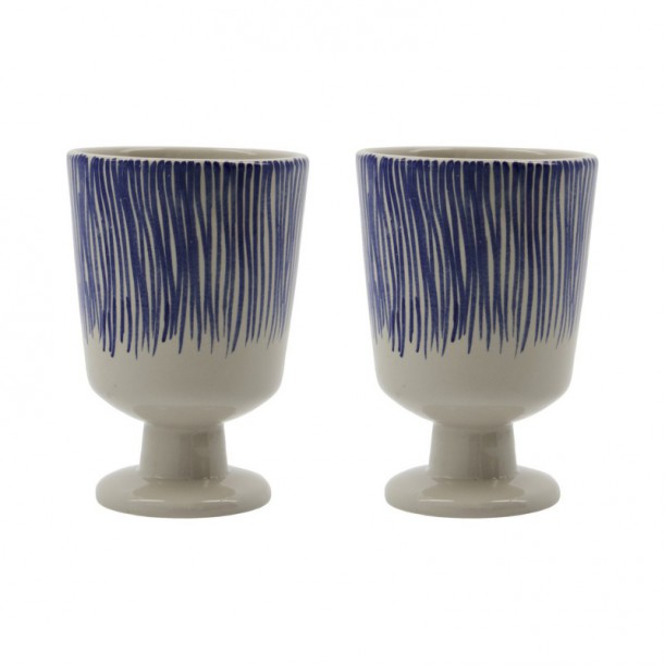 Lot de 2 tasses à pied Diva