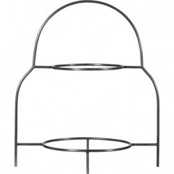 Porte-assiettes Sana h 37 cm - Argent 