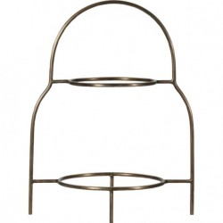 Porte-assiettes Sana h 32 cm - Laiton antique