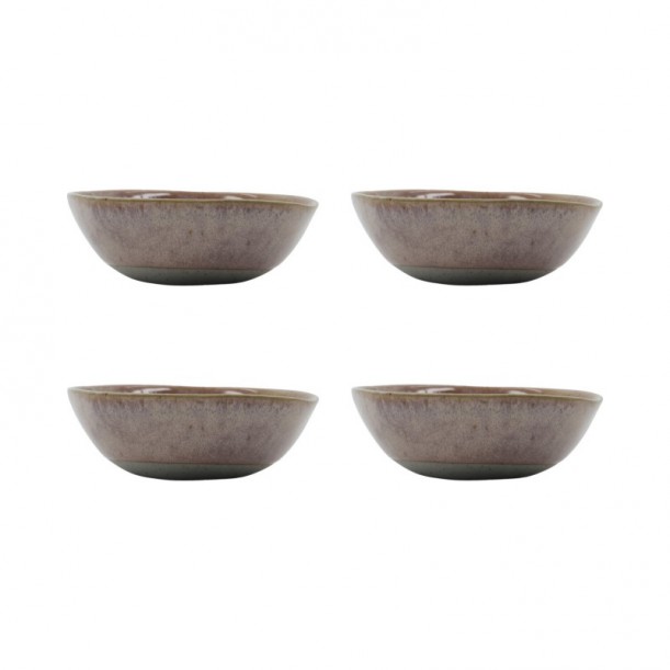 Lot de 4 bols en grès Vida