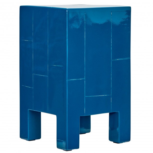 Table d'appoint en bois laqué Brick