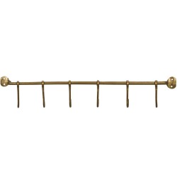 Crochet en métal Rack