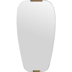 Miroir ovale Clips 100x54 cm