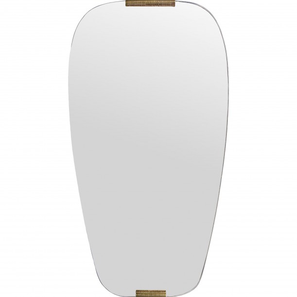 Miroir ovale Clips 100x54 cm