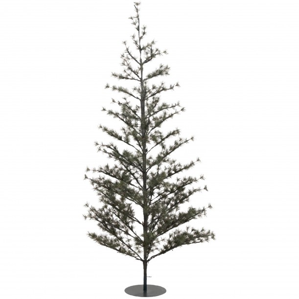 Sapin de Noël avec lumières LED Pin 220 cm